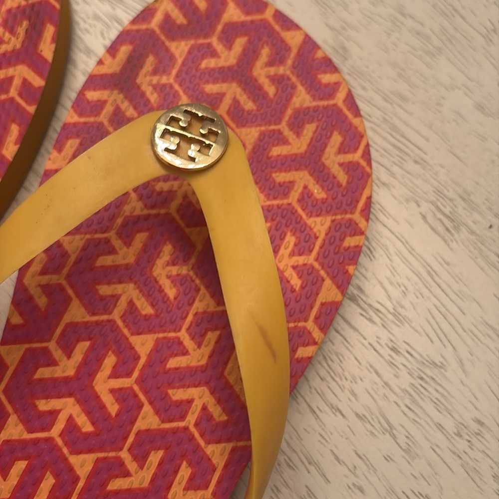 Tory Burch flip flops - Picture 2 of 4